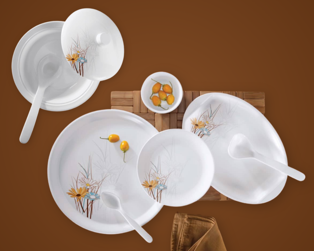 Blu Blithe Classy Melamine Dinnerset with Thali
