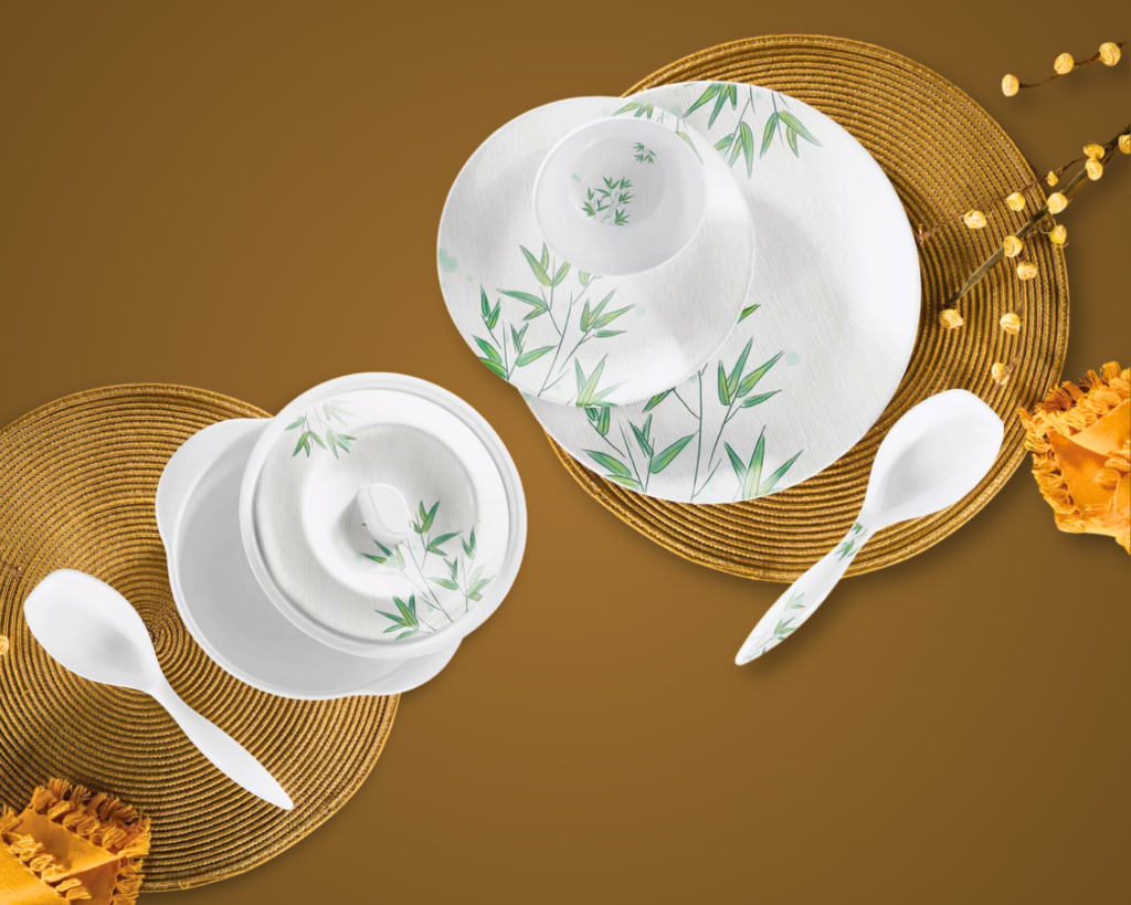 Blu Blithe Elite Melamine Dinnerset