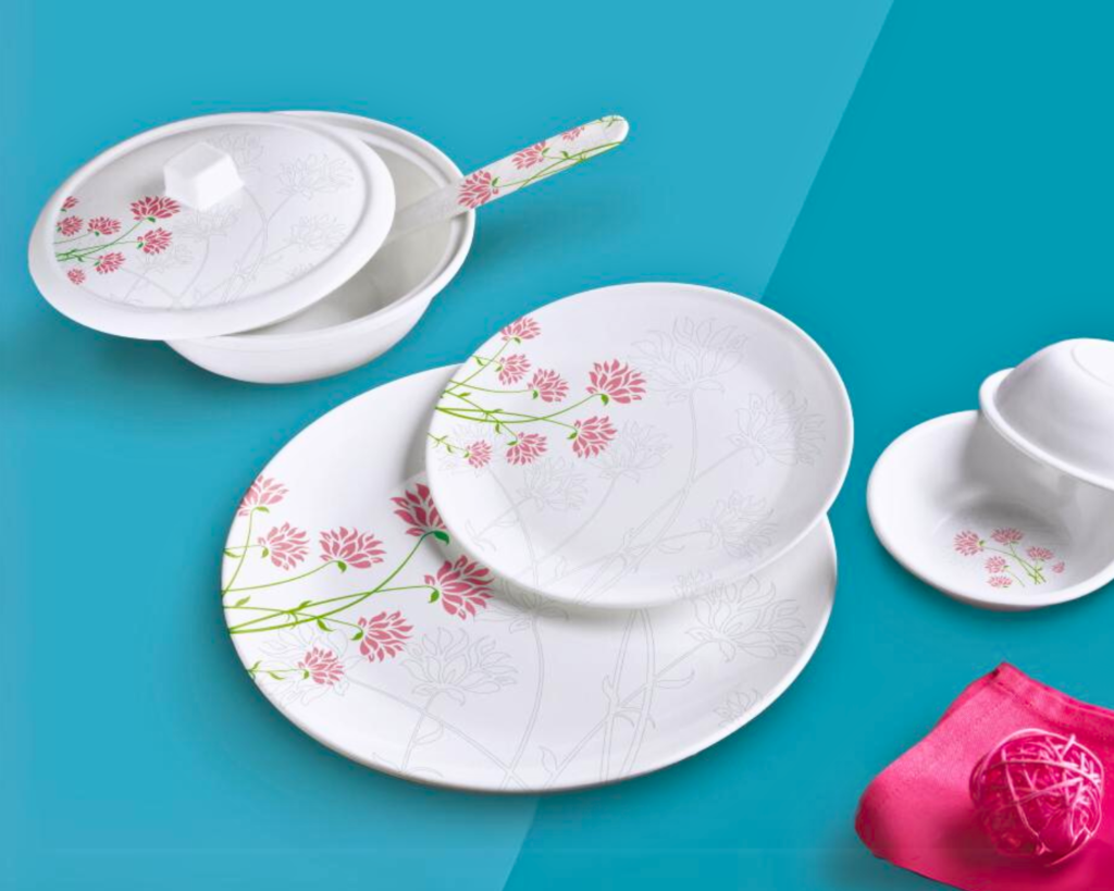 Blu Blithe Star Melamine Dinnerset